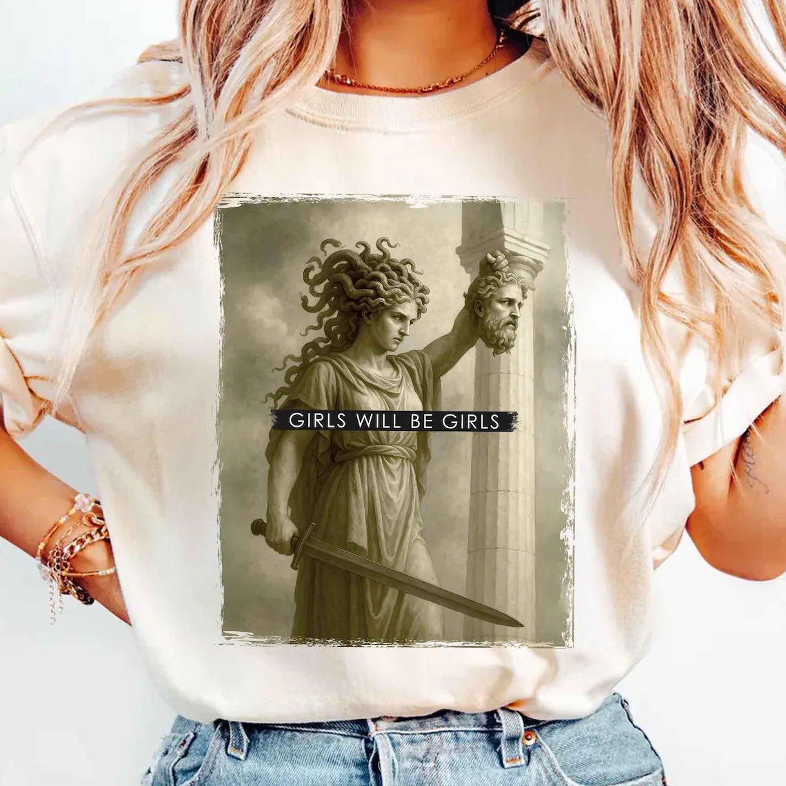 Girls Will Be Girls Medusa Shirt