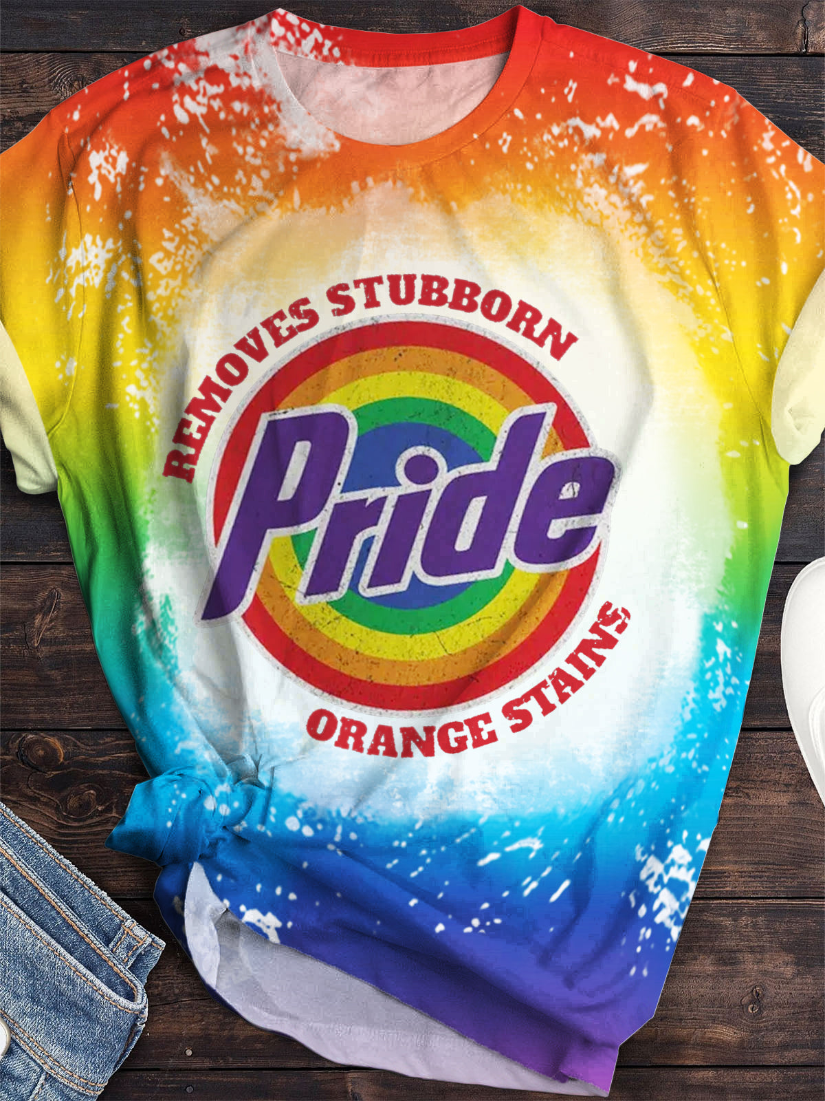 Pride Removes Stubborn Orange Stains Feminist T-Shirt