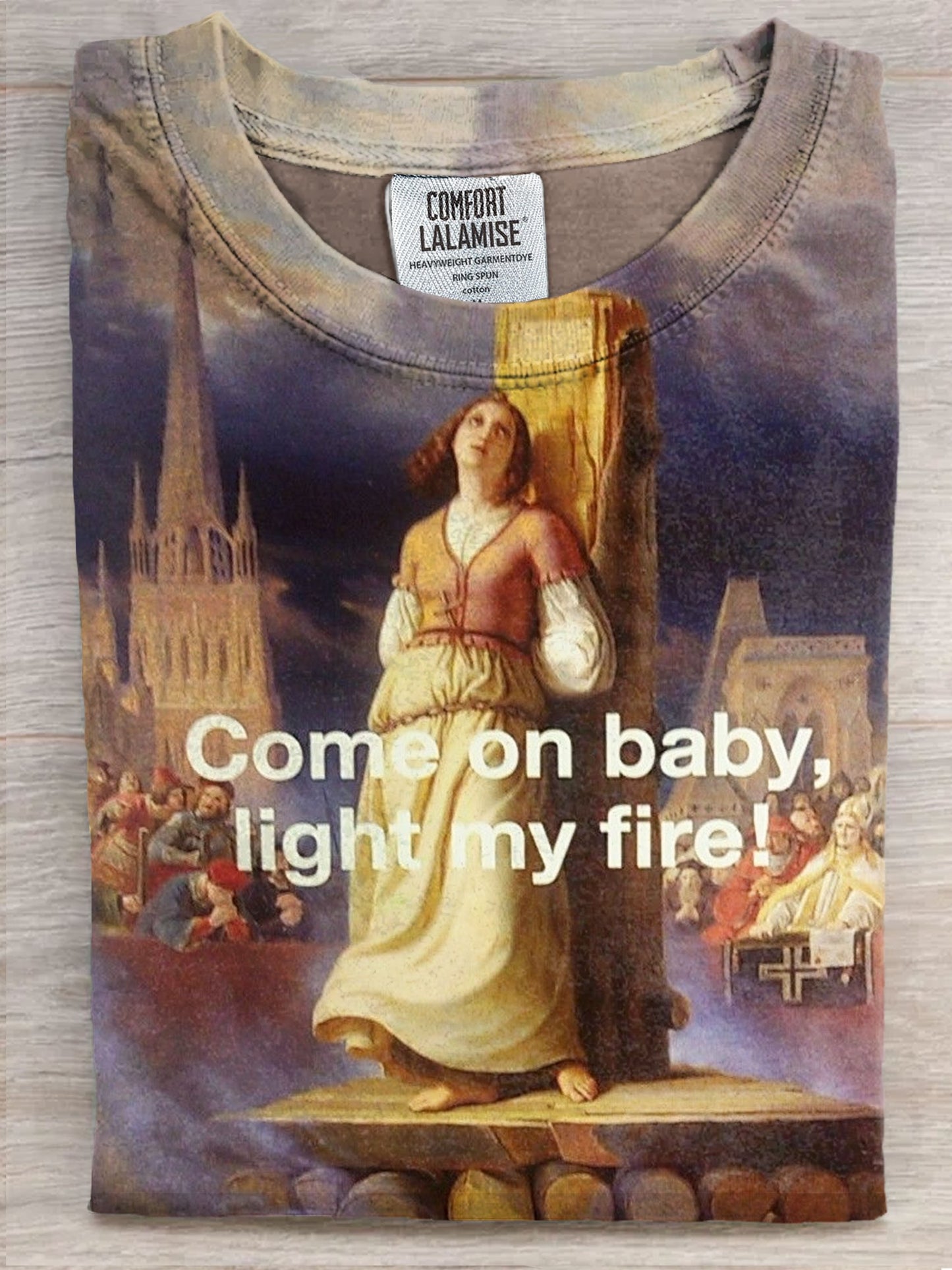 Come On Baby Funny Vintage Art Print Casaul Short Sleeve T-shirt