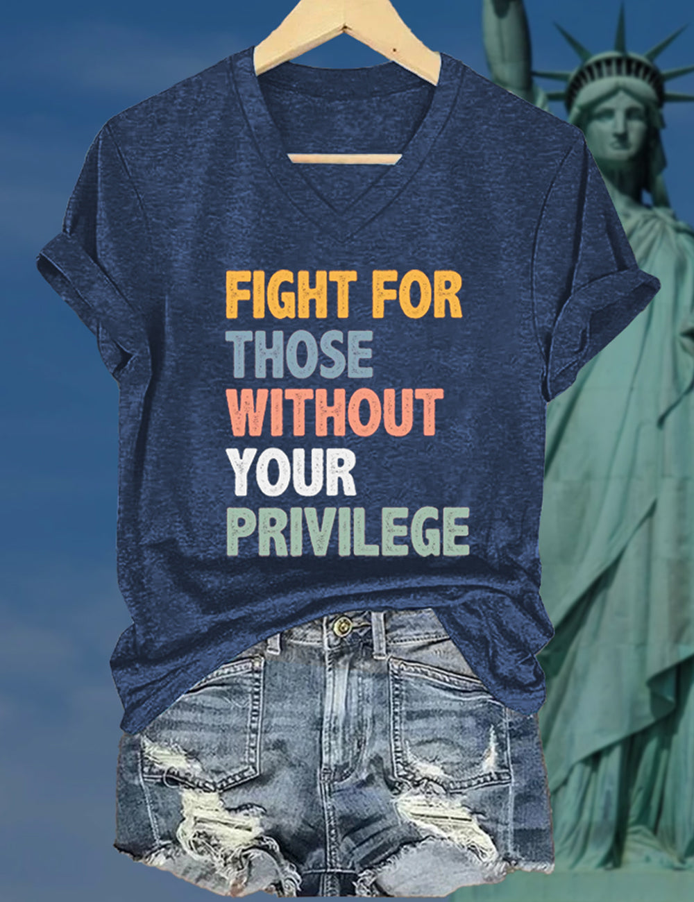 Fight For Those Without Your Privilege T-Shirt