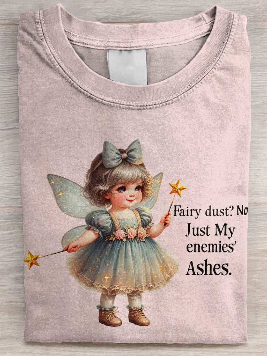 Vintage funny humor sarcastic Art Print Casual Short Sleeve T-shirt