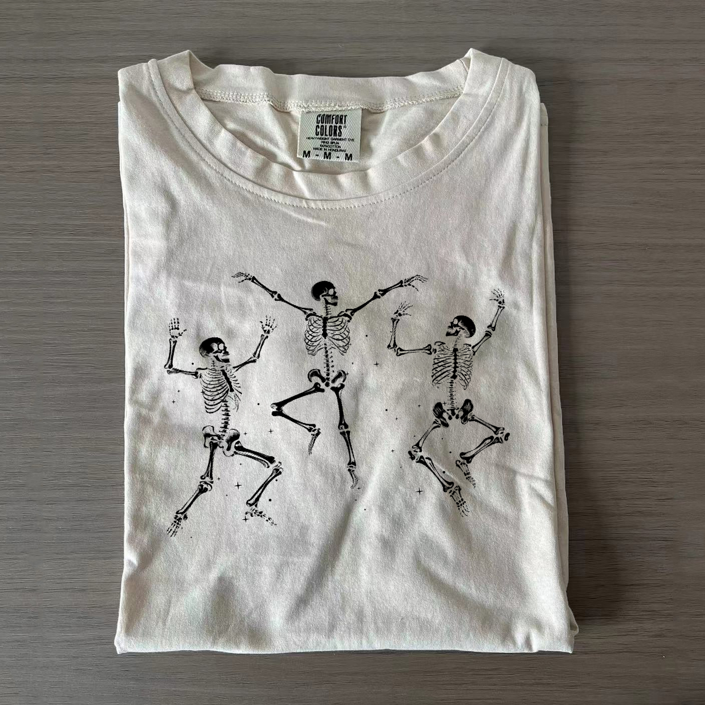 Dancing Skeleton 90s Vintage Style T-shirt