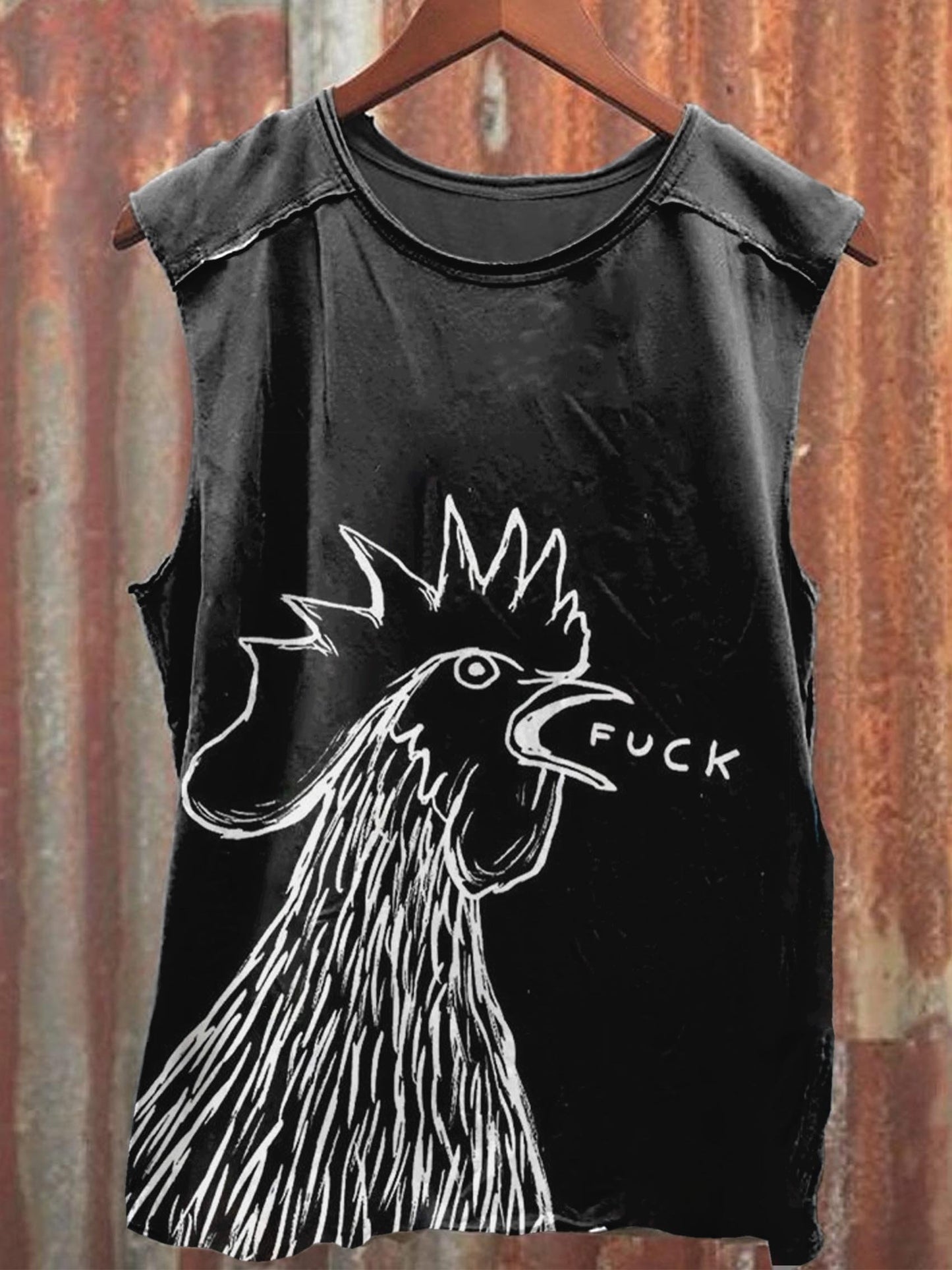 Bad Chicken Vintage Tank Top
