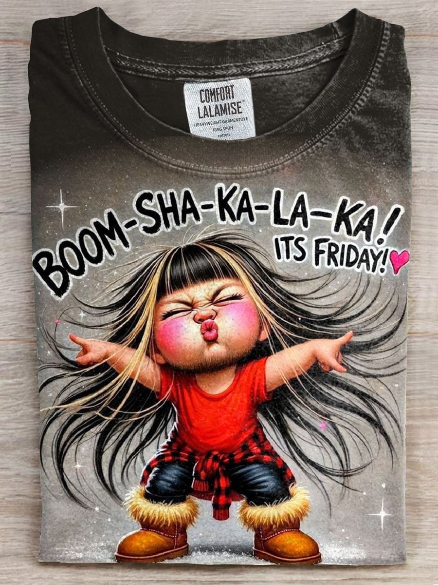 Funny Printed Casual T-shirt