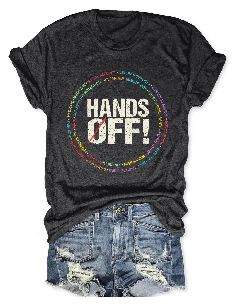 Hands Off Protest Save Public Lands T-Shirt