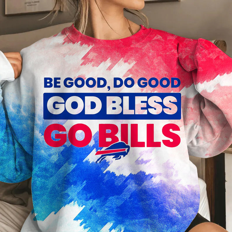 Buffalo Bills Josh Allen MVP Printed Long Sleeve Casual Top