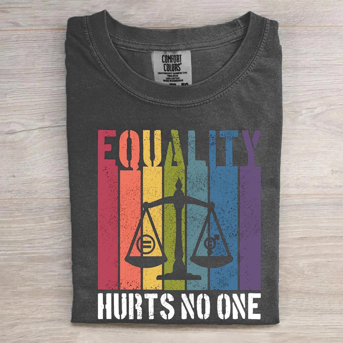 Gender Equality Feminist Print Retro T-shirt