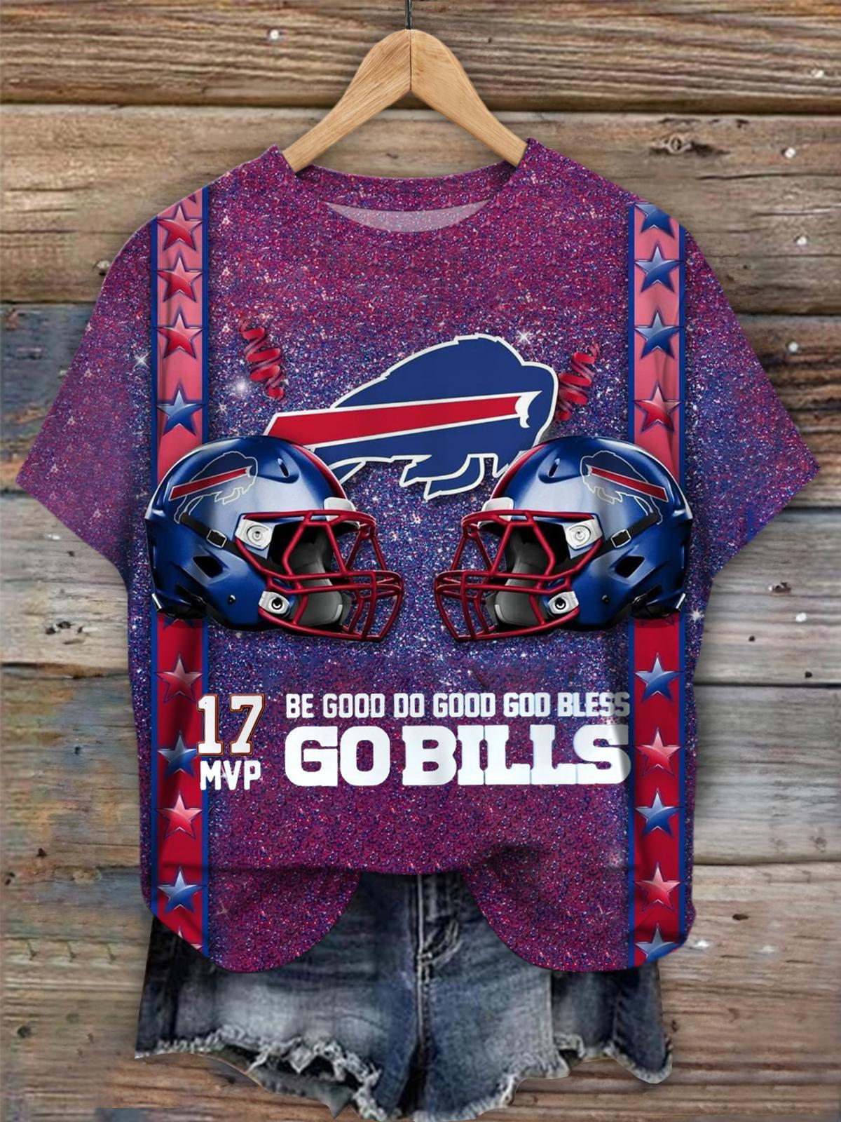 Josh Allen Mvp Crew Neck T-shirt