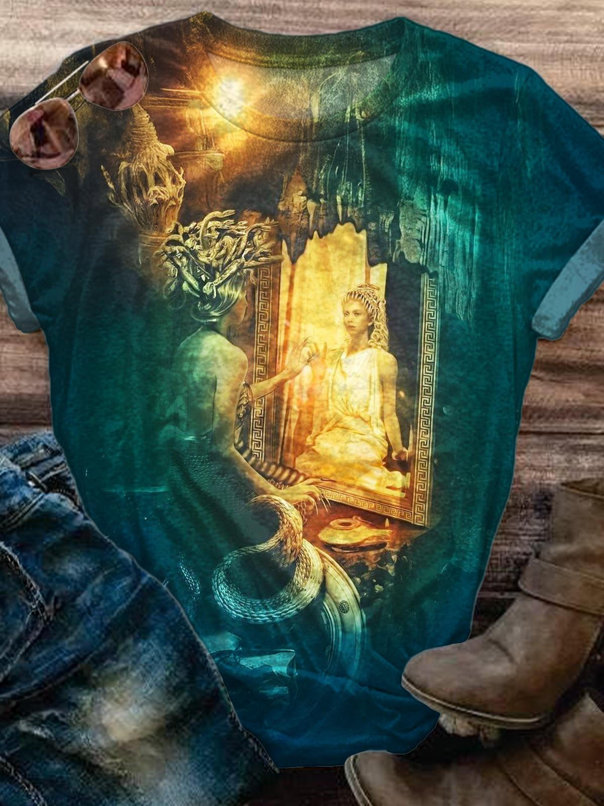 The Other Side of Medusa Crew Neck T-shirt