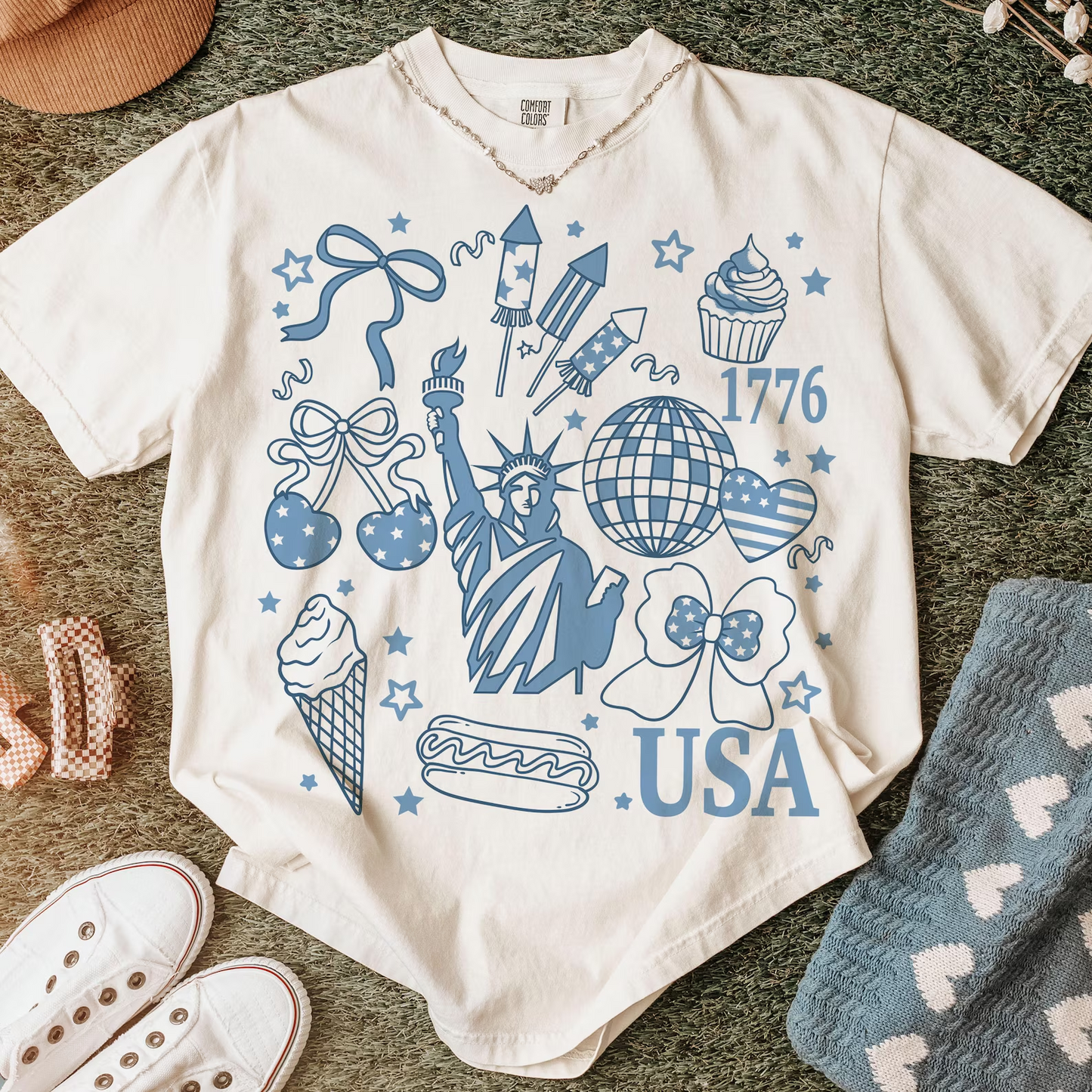 Retro America Coquette Tee