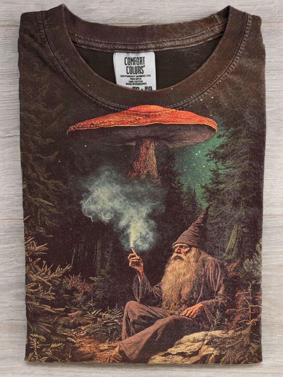 Dark Fantasy Art Print Causal Short Sleeve T-shirt