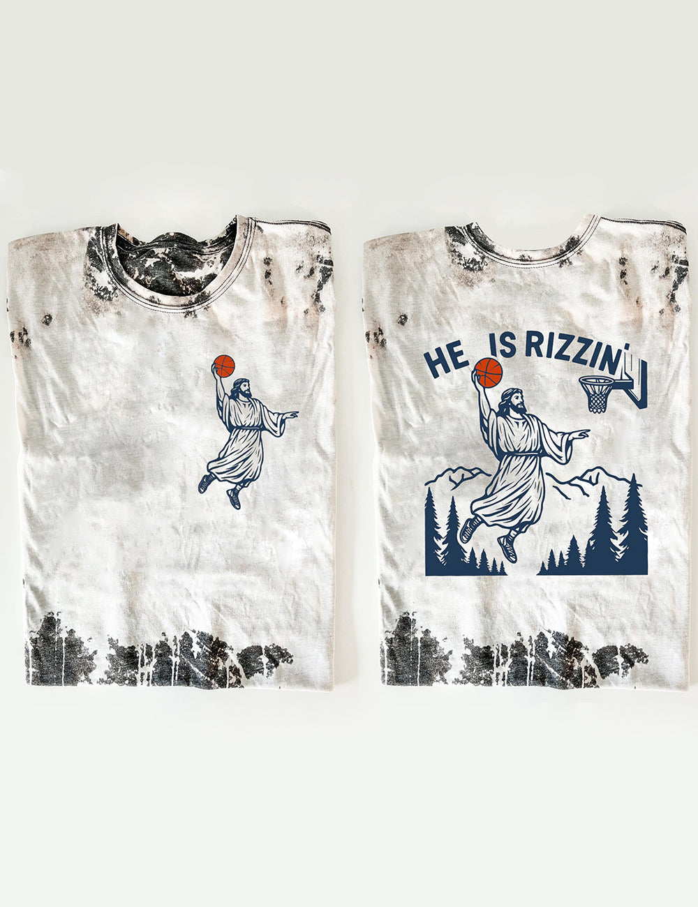 He Is Rizzin' Jesus Tee