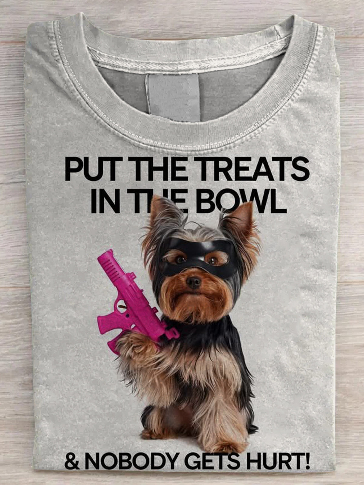 Funny Print Casual Loose T-Shirt