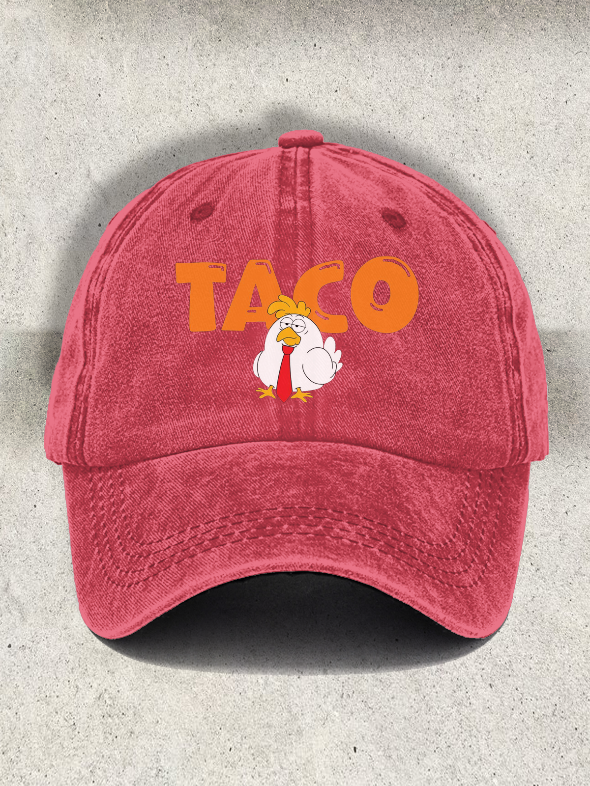 TACO Chicken Printed Baseball Cap