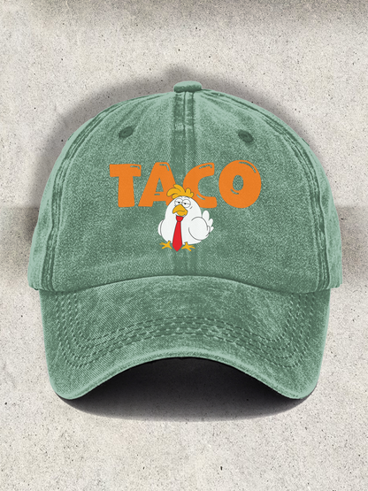 TACO Chicken Printed Baseball Cap