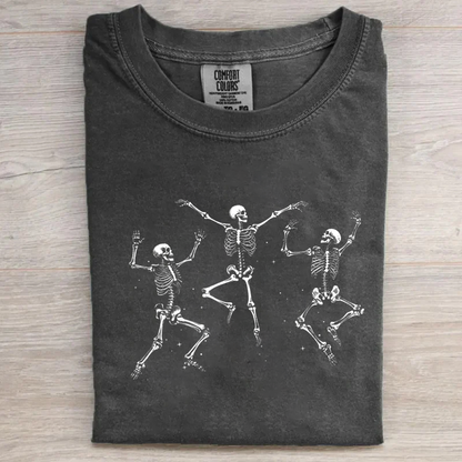 Dancing Skeleton 90s Vintage Tee
