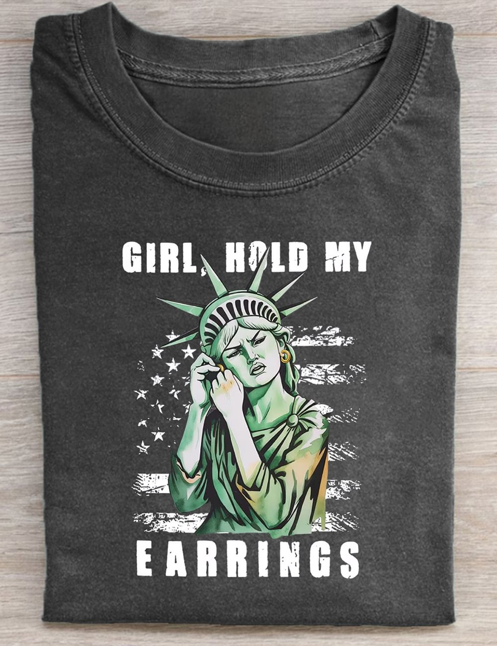 Girl Hold My Earrings T-Shirt