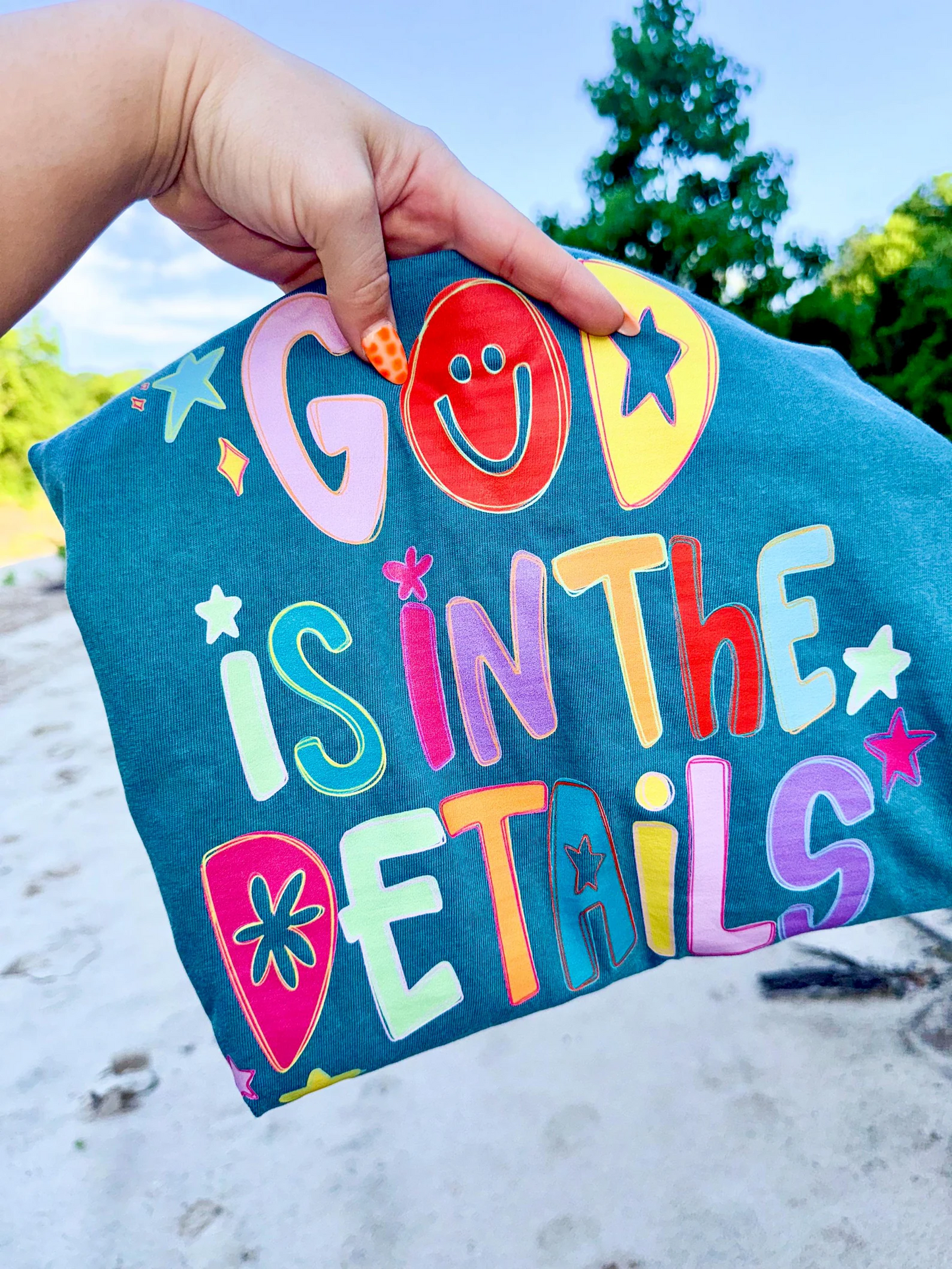 God Is In The Details Christian Shirt