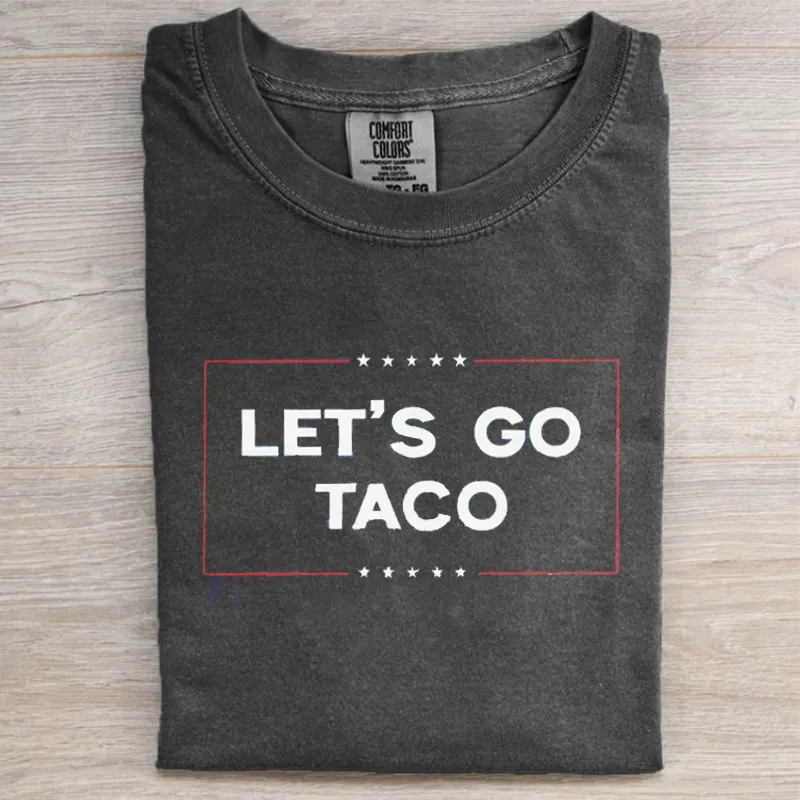 Taco Tr*mp Always Chickens Out T-shirt