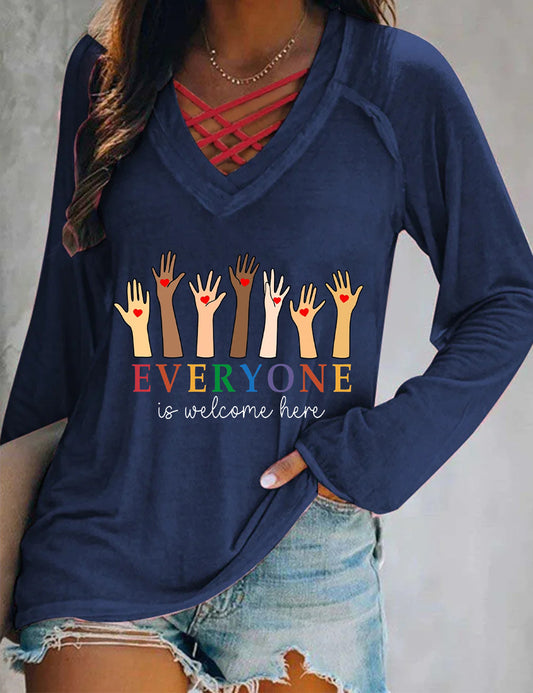 Everyone Is Welcome Here Shirt