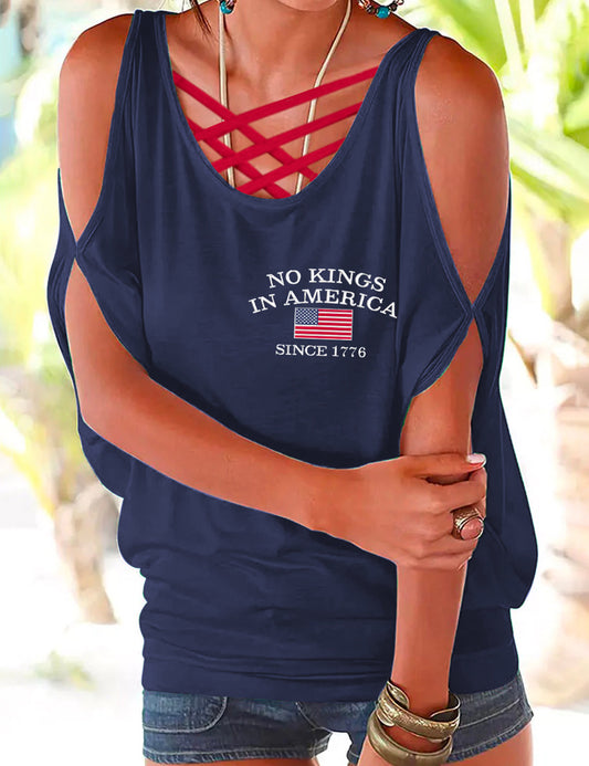 No Kings In America Since 1776 Blouse