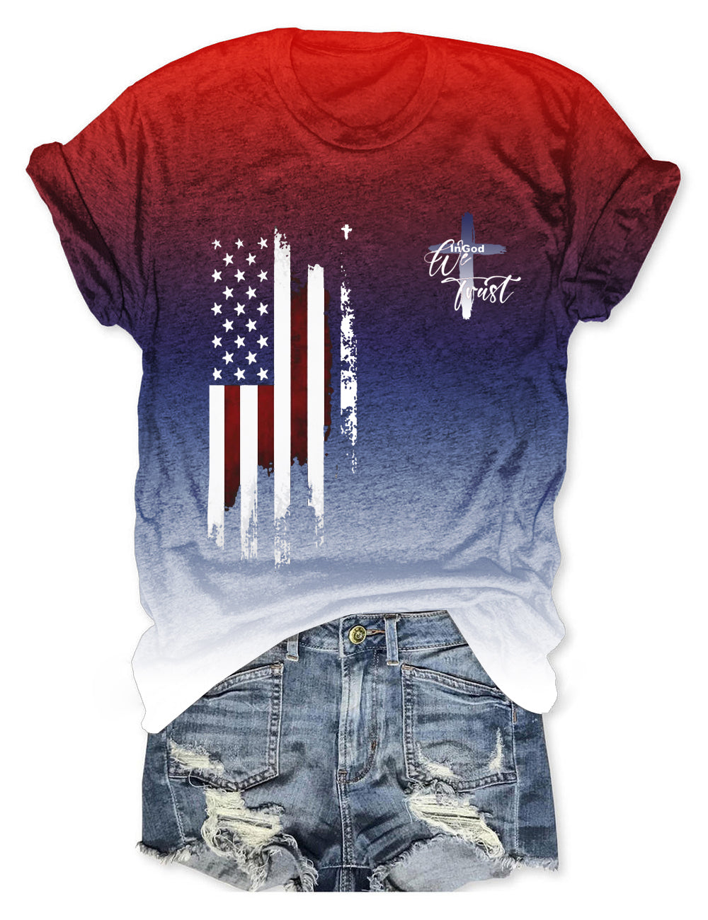 In God We Trust America Tee
