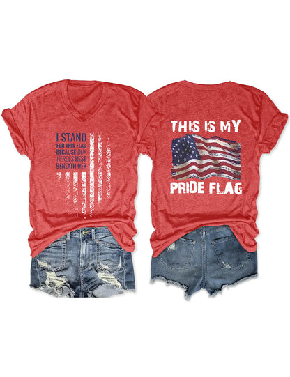 This Is My Pride Flag Tee