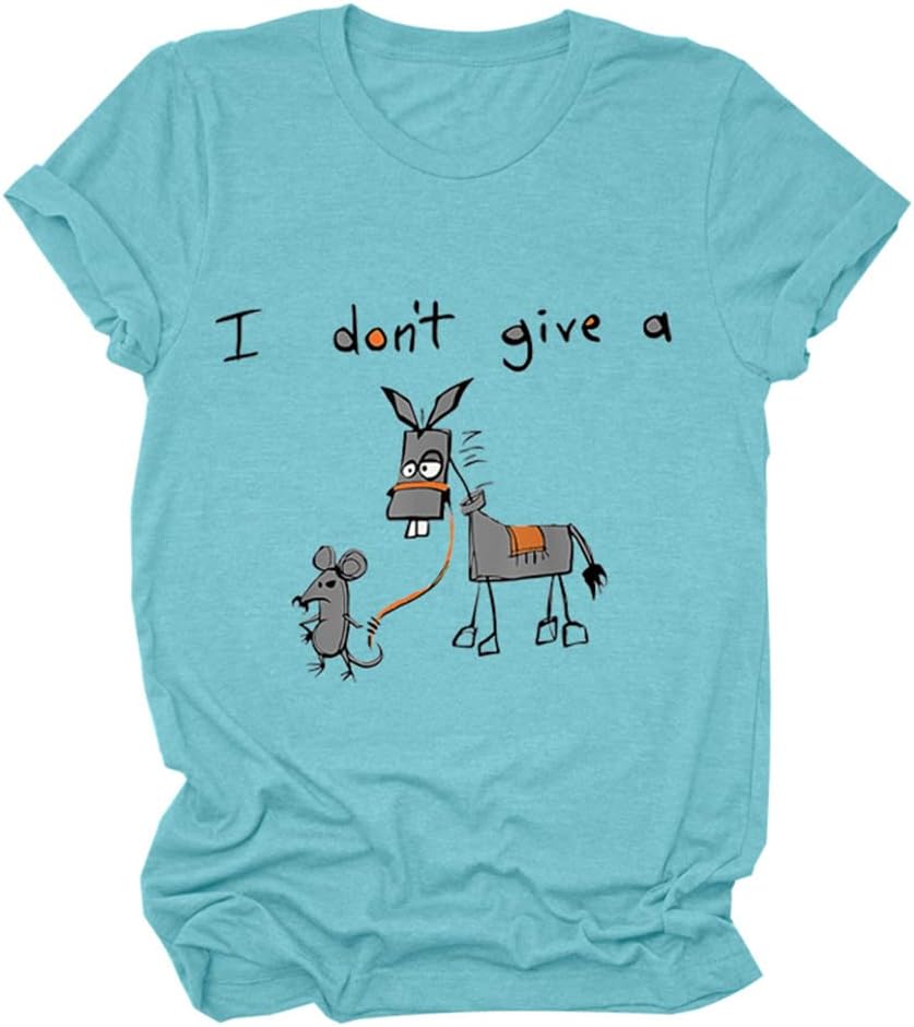 I Don't Give A Graphic T-shirts