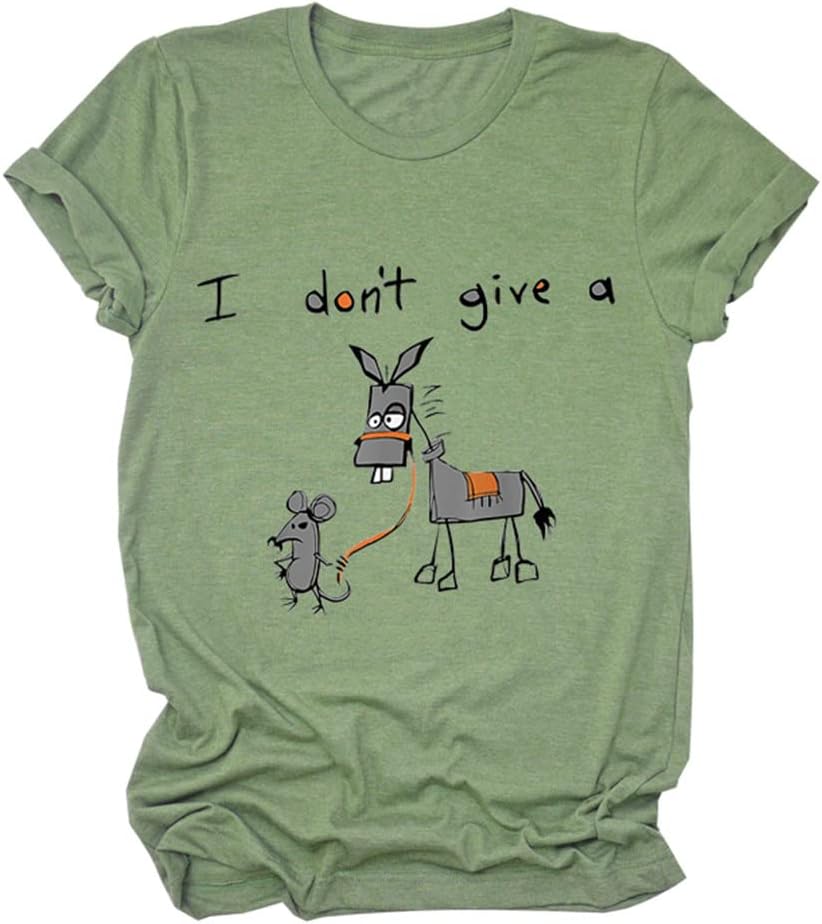 I Don't Give A Graphic T-shirts