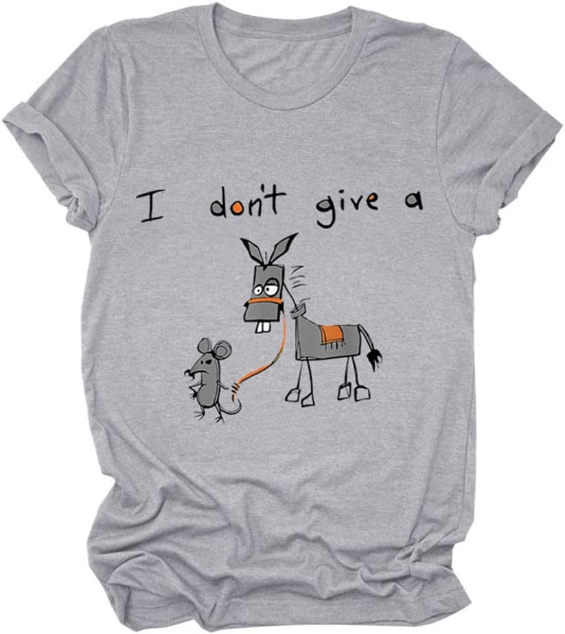 I Don't Give A Graphic T-shirts