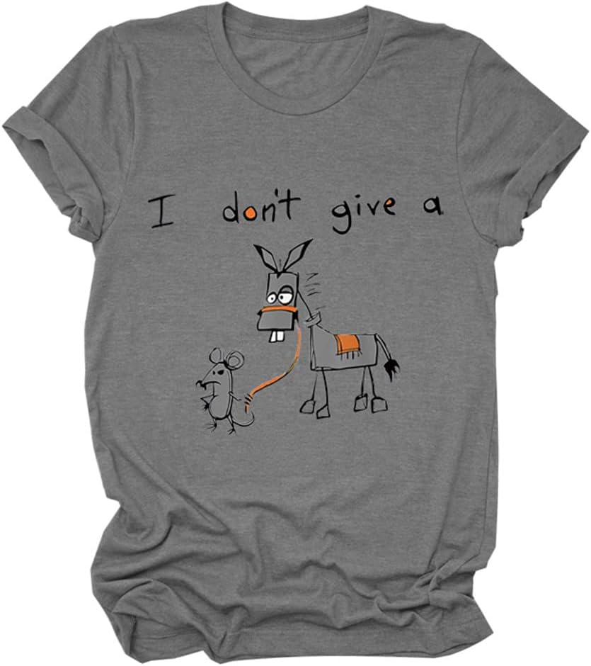 I Don't Give A Graphic T-shirts