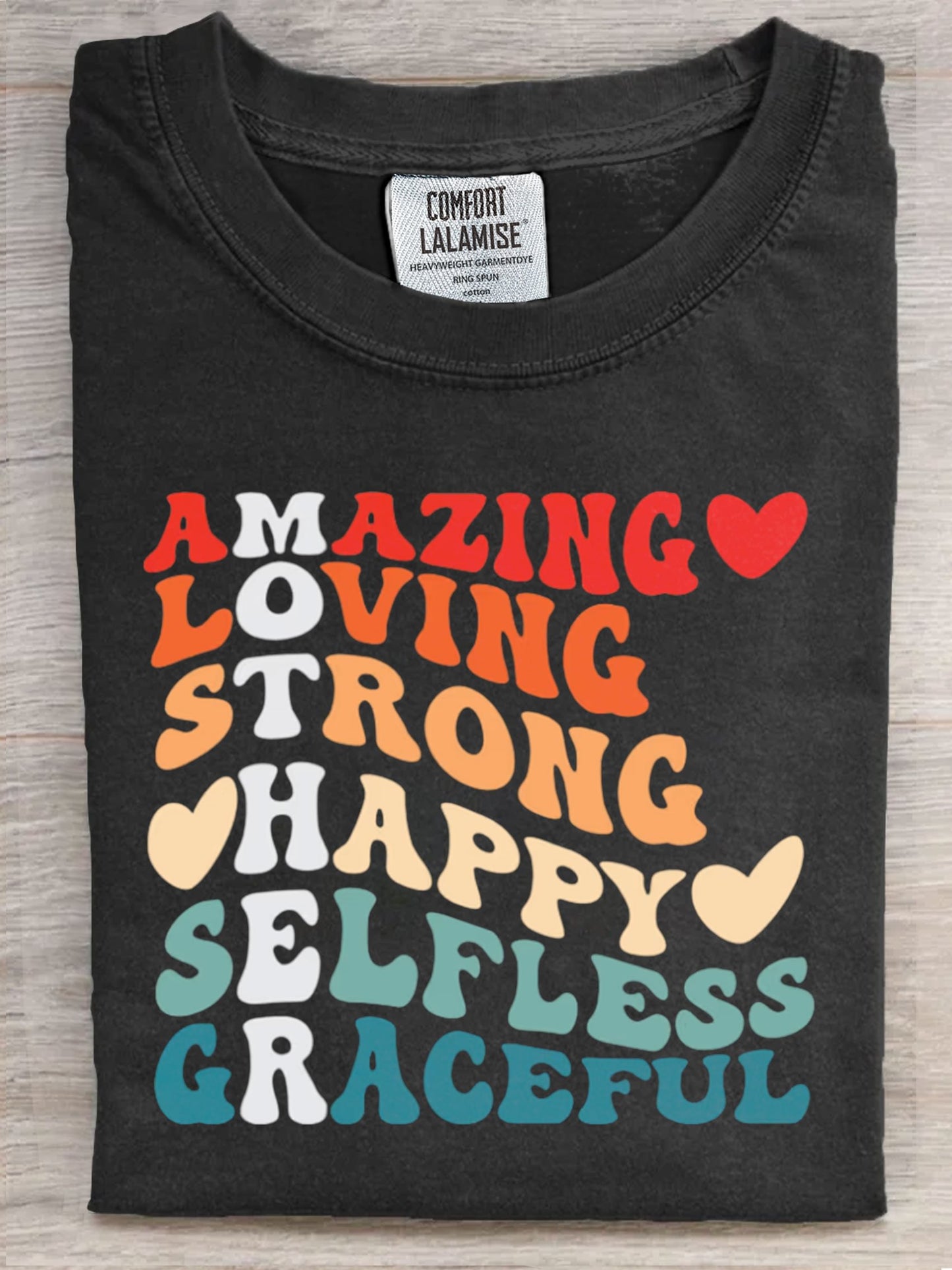 Description of a Mother Mother's DayArt Print Casual Short Sleeve T-shirt