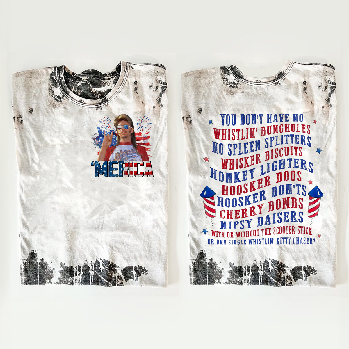 Funny Joe Dirt Merica July 4th T-shirts