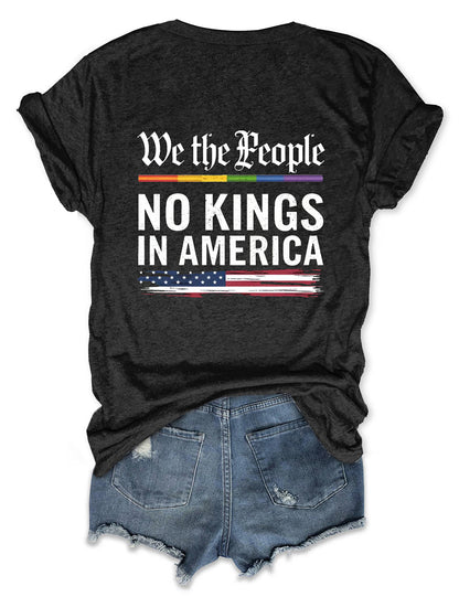 Hands Off We The People No Kings In America T-Shirt