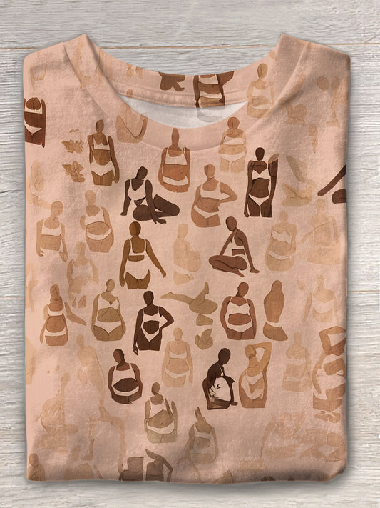 Every Body is Beautiful Art Women Shirt