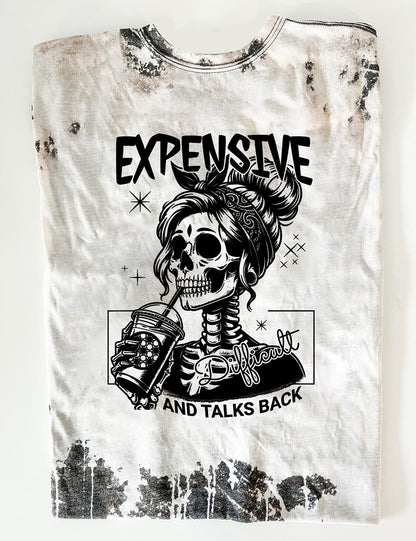 Expensive And Talks Back Tee