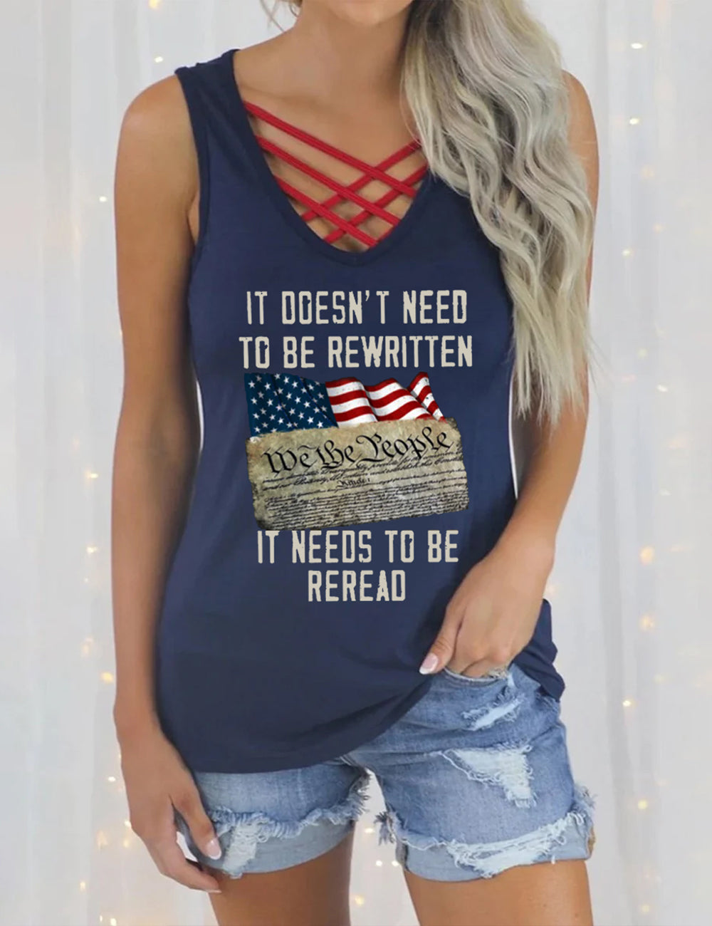 It Doesn't Need To Be Rewritten Funny Tank