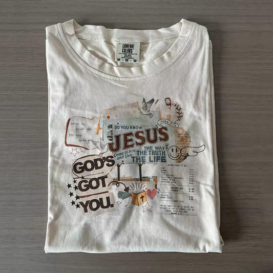 God's Got You Faith Collage Faith T-shirt