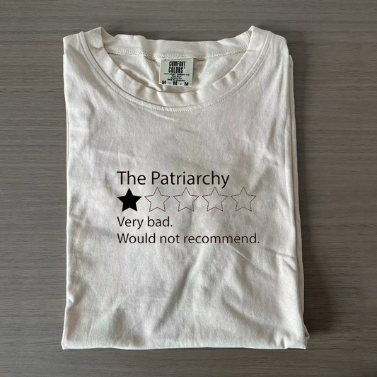 The Patriarchy Bad Review Shirt