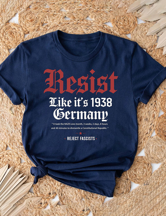 Resist Feminist Strong Women Freedom T-Shirt