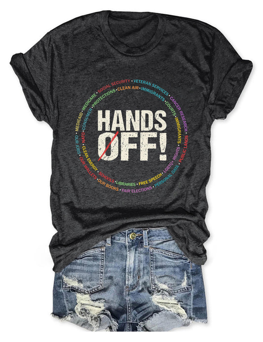 Hands Off Protest Save Public Lands T-Shirt
