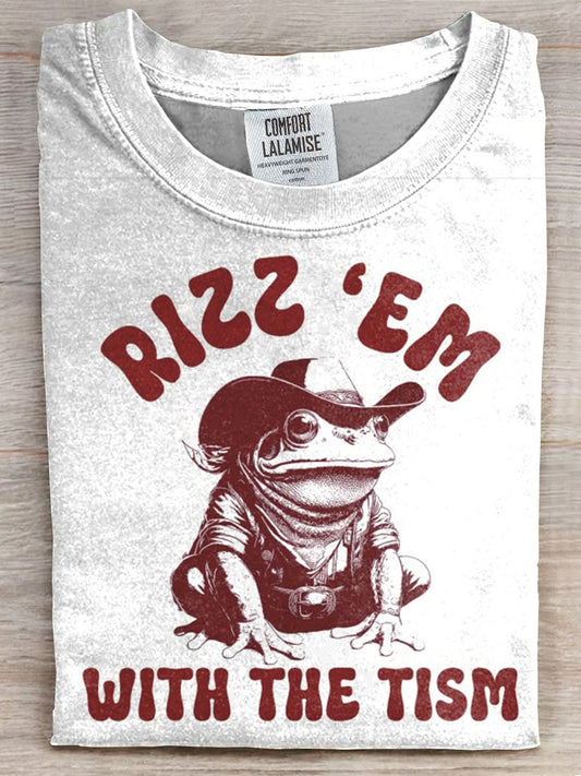 Rizz 'em With The Tism T-shirt