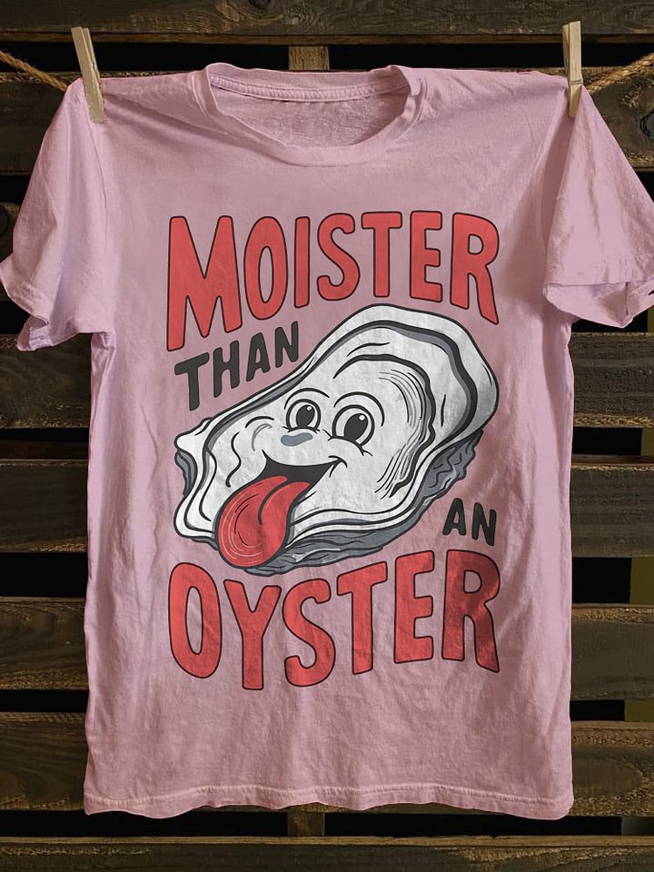 Women's Funny Print Crew Neck T-shirt