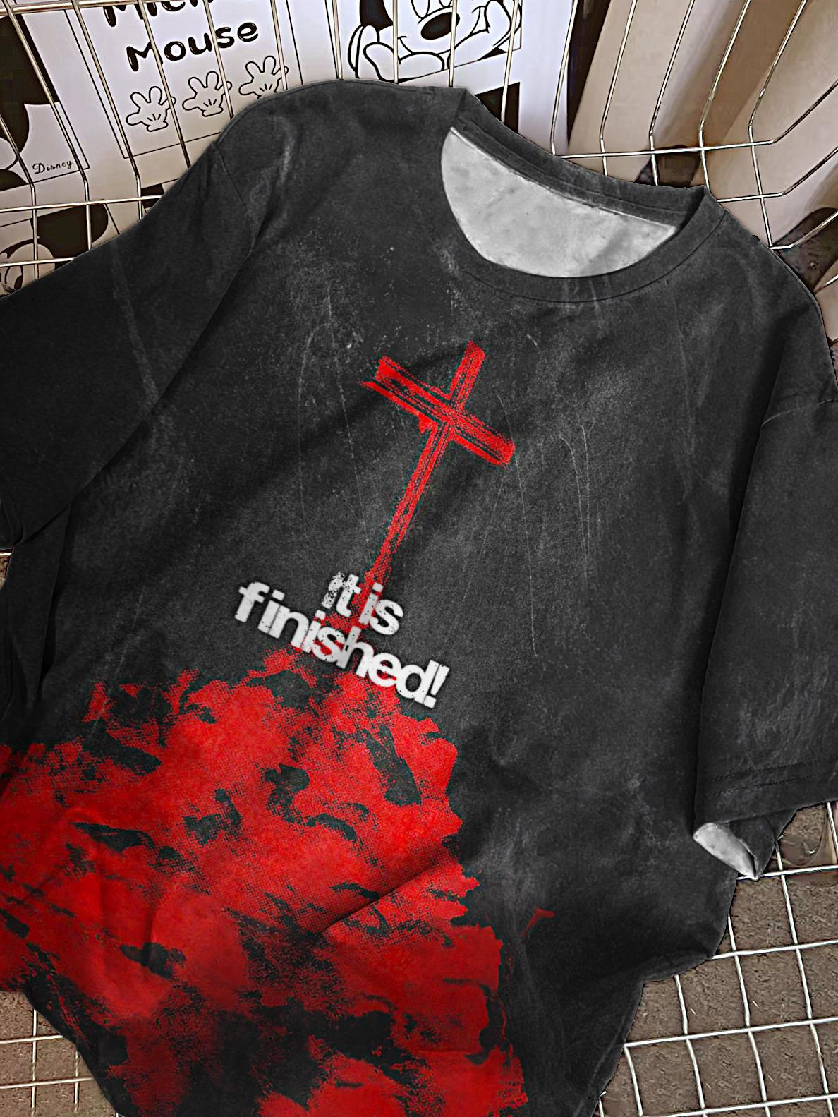 Neuro Christian Printed Crew Neck T-shirt