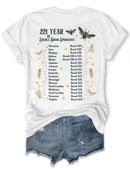 The Cicadas Reunion Tour Summer 2024 Tee