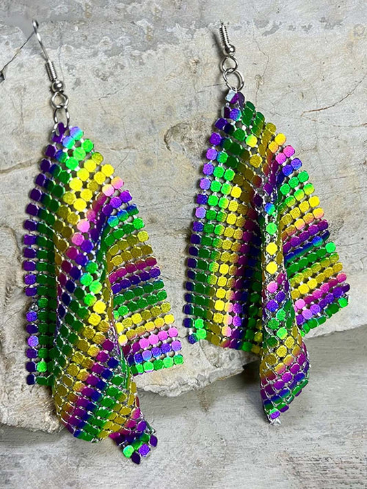 Carnival Shiny Color Earrings