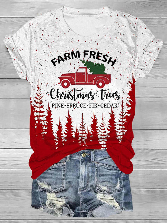 Farm Fresh Crew Neck T-shirt