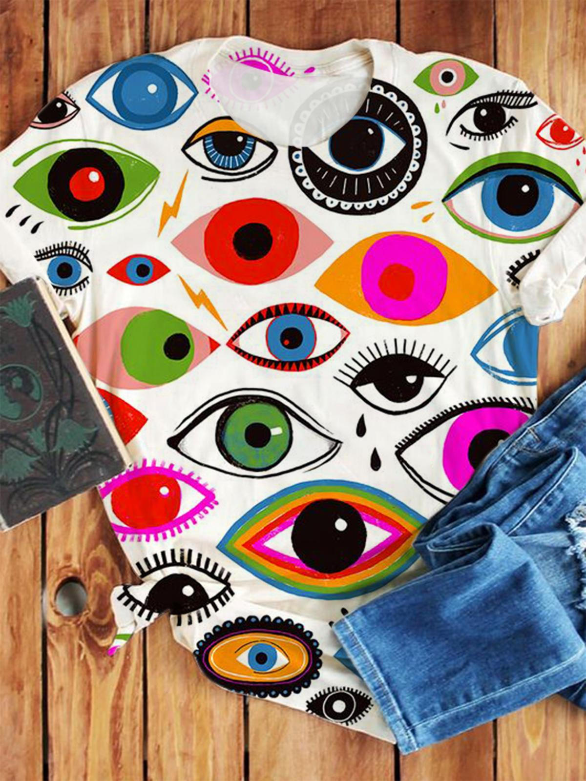 They See Crew Neck T-shirt